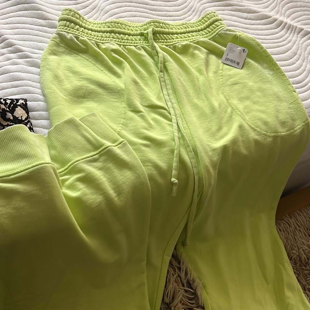 Free People sweat pant like green